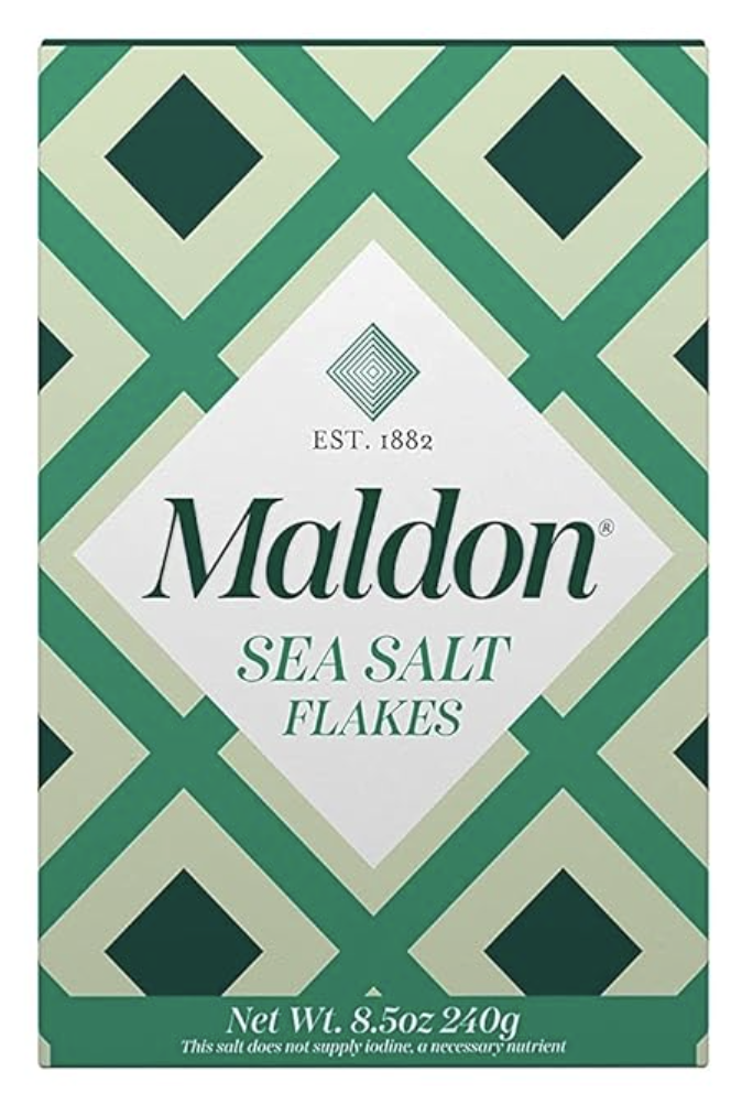 Maldon flaky sea salt makes a great gift or stocking stuffer for those who love to cook or entertain.