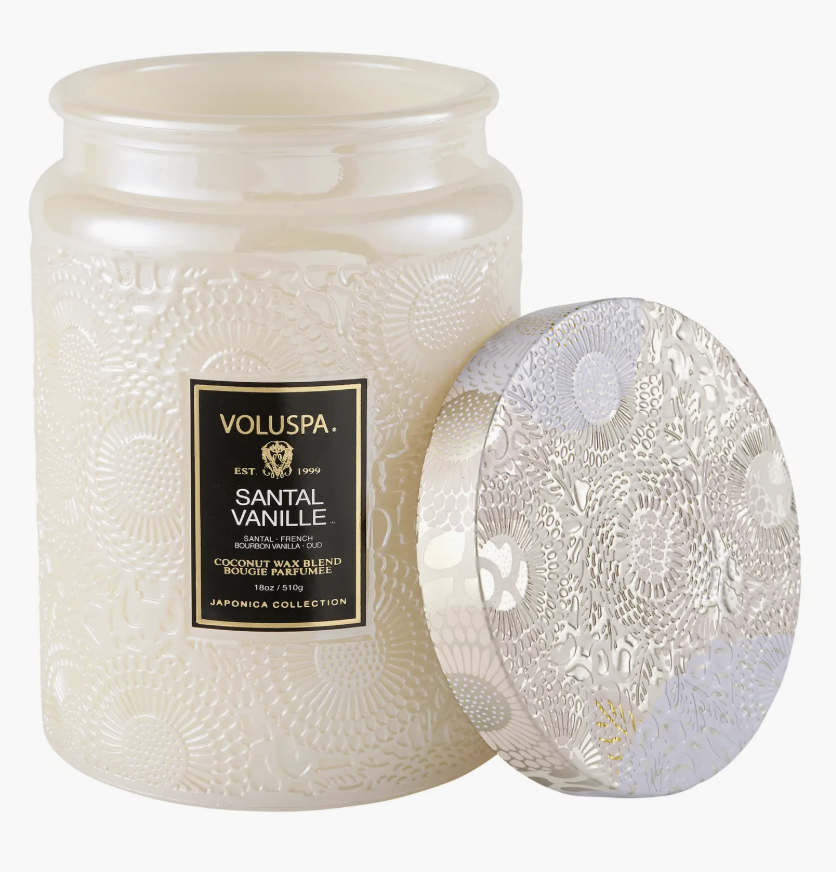 vanilla scented candle